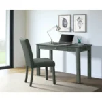 VINNY DESK  1 CHAIR IN DARK