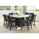 Anxhela Height Marble Dining Set