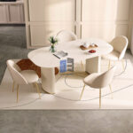 Baruch 4 Chairs With Dining Table