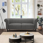 Bellangere 3 Seater Fabric Sofa