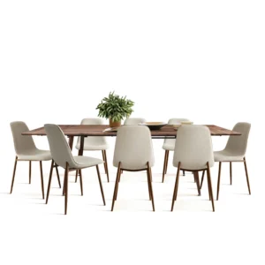 Bentvena 9 - Piece Dining Table Set