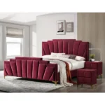 Red Bodhin 3 Piece Bedroom Set
