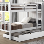 White Bunk Bed for twins