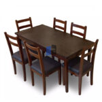 FARO 6 SEATER COMPACT DINING TABLE