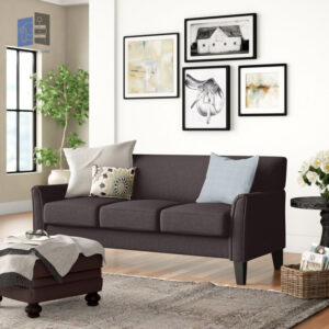 Forsan 75'' Flared Arm Sofa