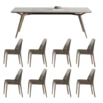 Home light luxury dining set