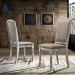 Iris Turned Leg Chair(set 2)