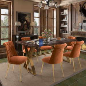 Achier 6 Seater Dining Table Set