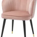 Pink Fabric Living Room Chair