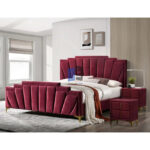 Red Bodhin 3 Piece Bedroom Set