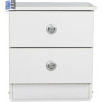 Kendall Side Table in Snow White