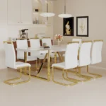 Wendellyn Gold Dining Set