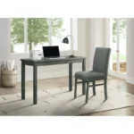 NIA DESK AND CHAIR GREY
